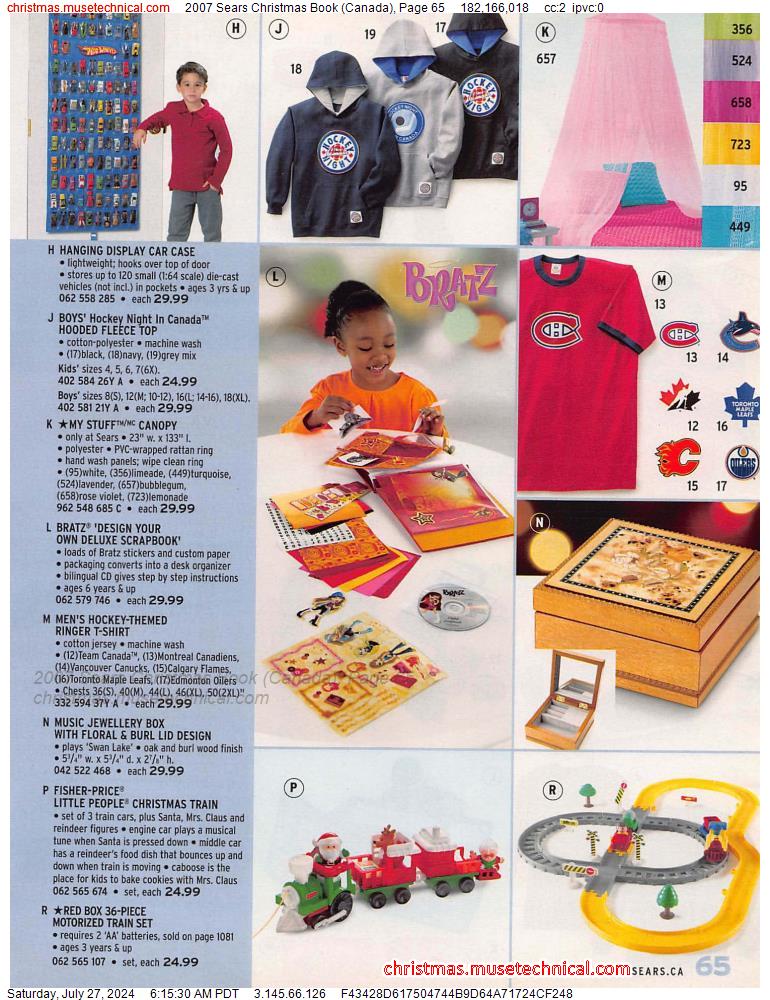 2007 Sears Christmas Book (Canada), Page 65