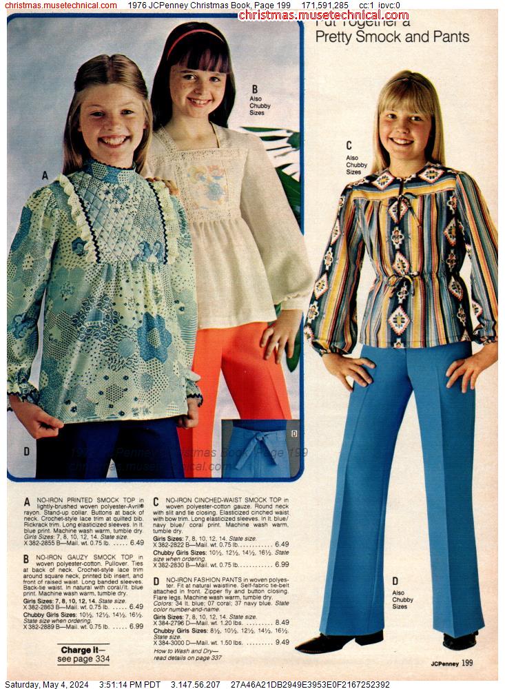 1976 JCPenney Christmas Book, Page 199