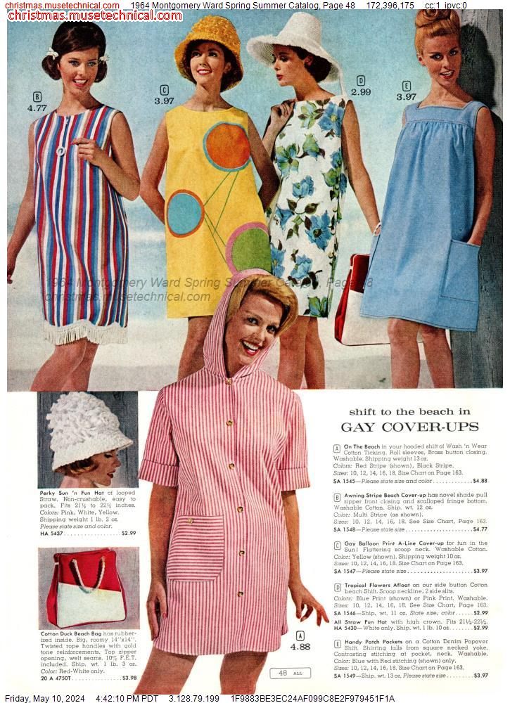 1964 Montgomery Ward Spring Summer Catalog, Page 48