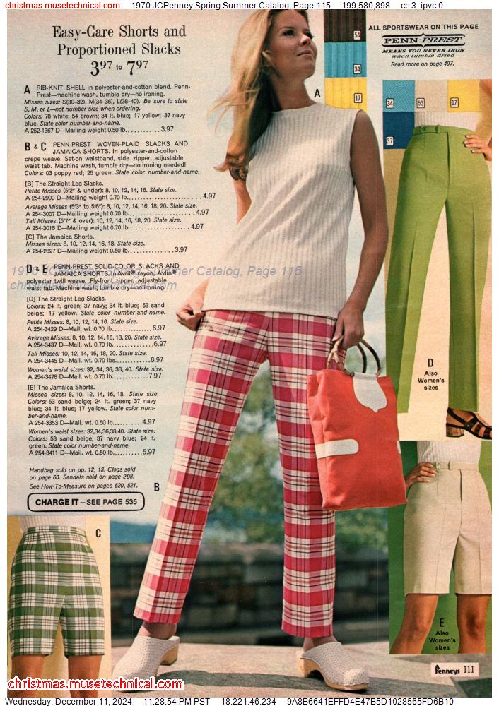 1970 JCPenney Spring Summer Catalog, Page 115