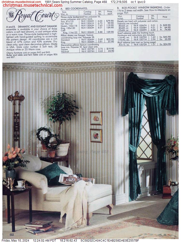 1991 Sears Spring Summer Catalog, Page 468