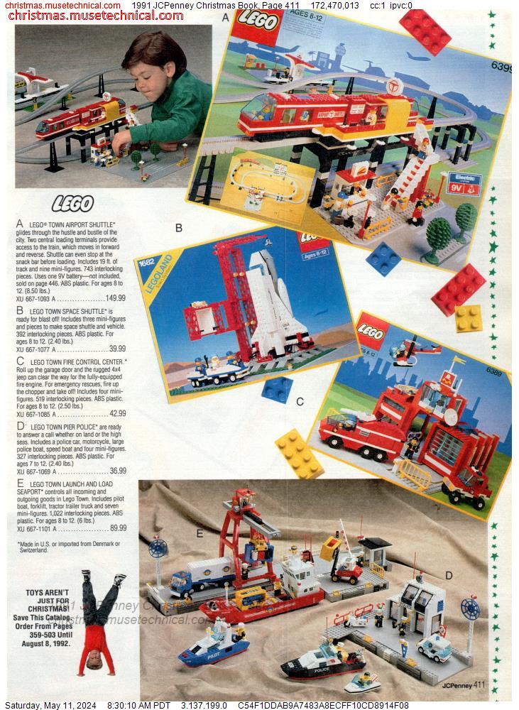 1991 JCPenney Christmas Book, Page 411