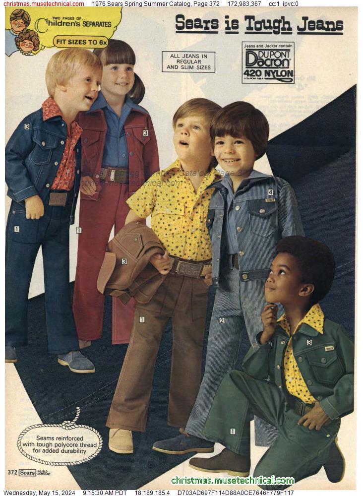 1976 Sears Spring Summer Catalog, Page 372