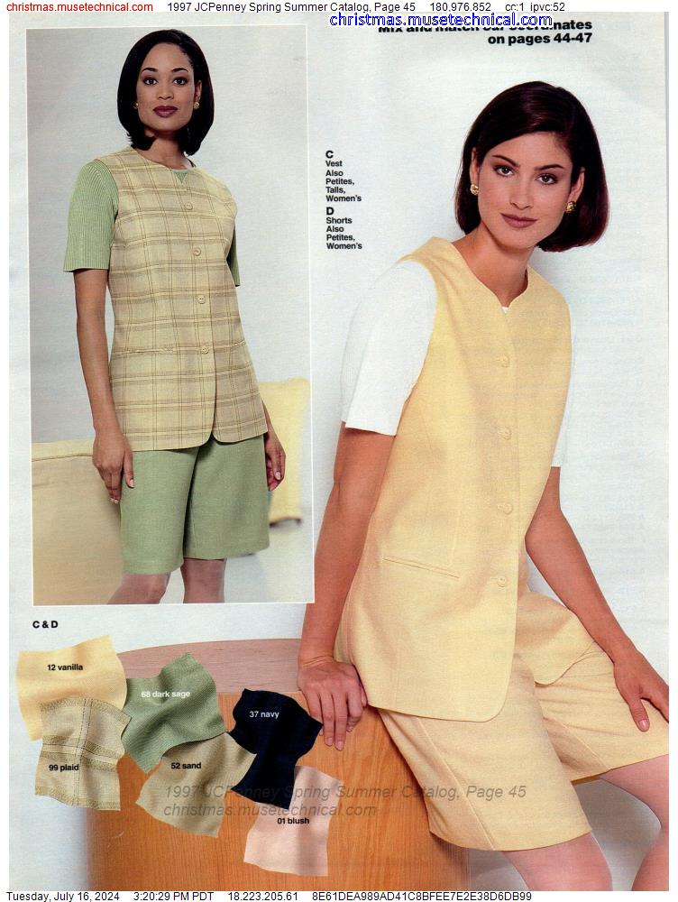1997 JCPenney Spring Summer Catalog, Page 45