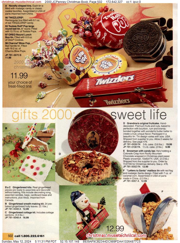 2000 JCPenney Christmas Book, Page 502