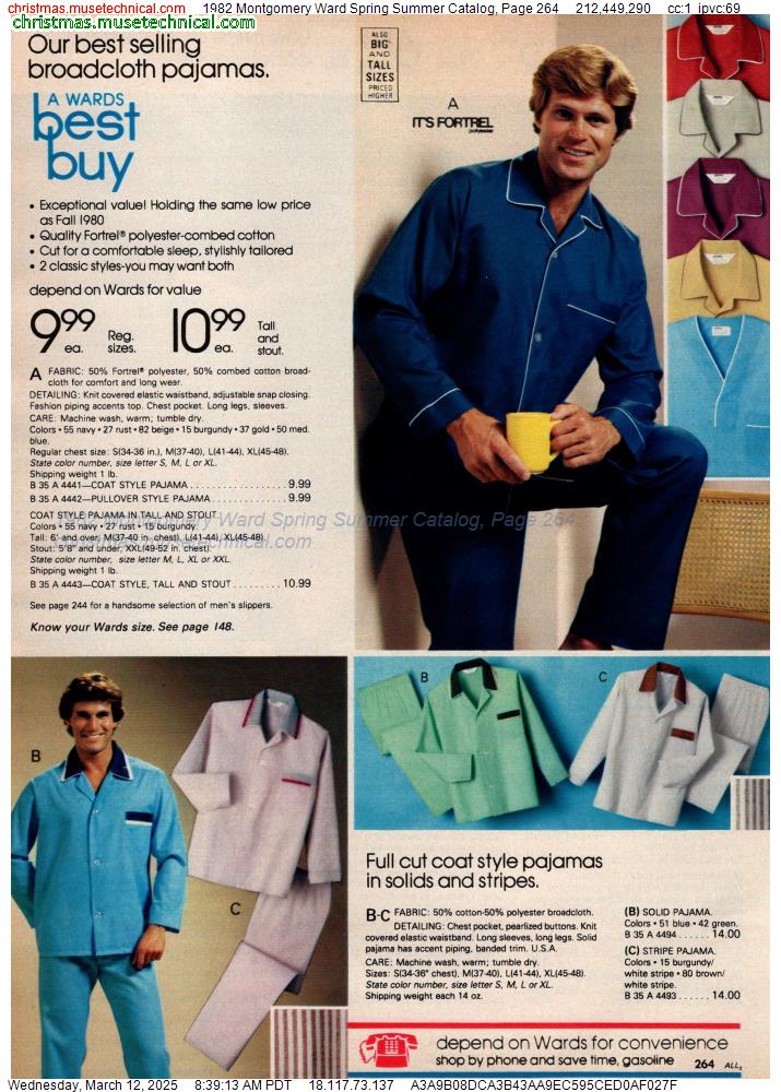 1982 Montgomery Ward Spring Summer Catalog, Page 264