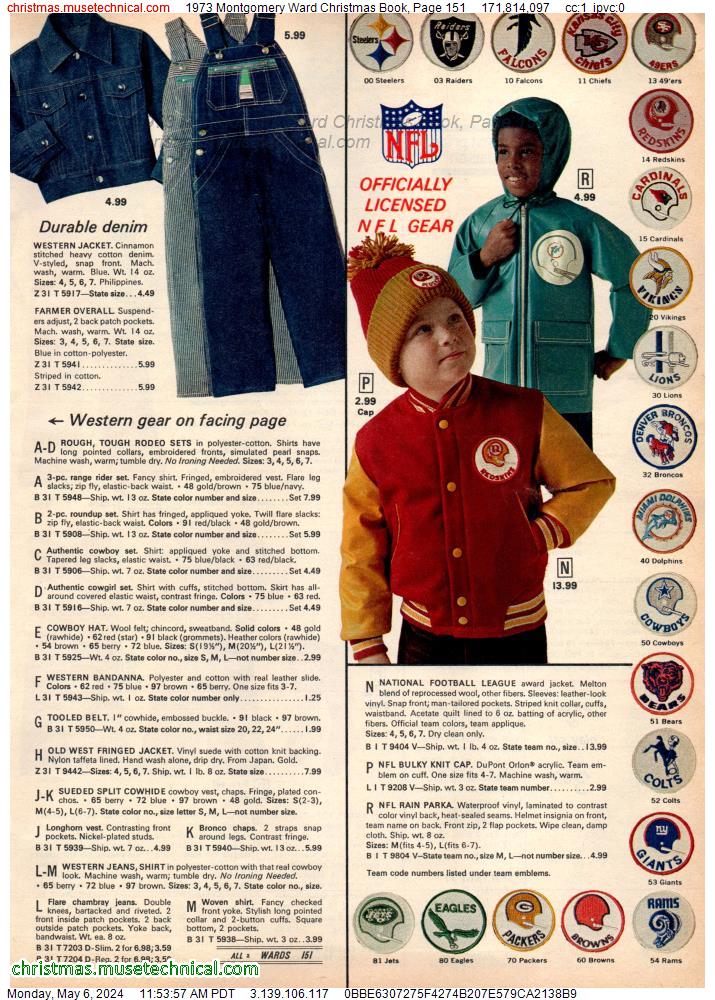 1973 Montgomery Ward Christmas Book, Page 151
