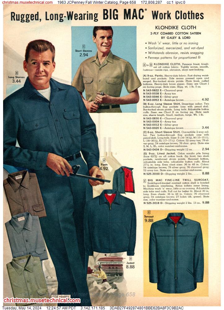 1963 JCPenney Fall Winter Catalog, Page 658