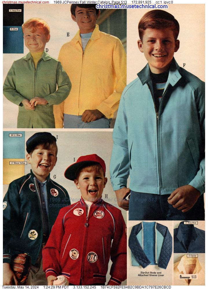 1969 JCPenney Fall Winter Catalog, Page 513