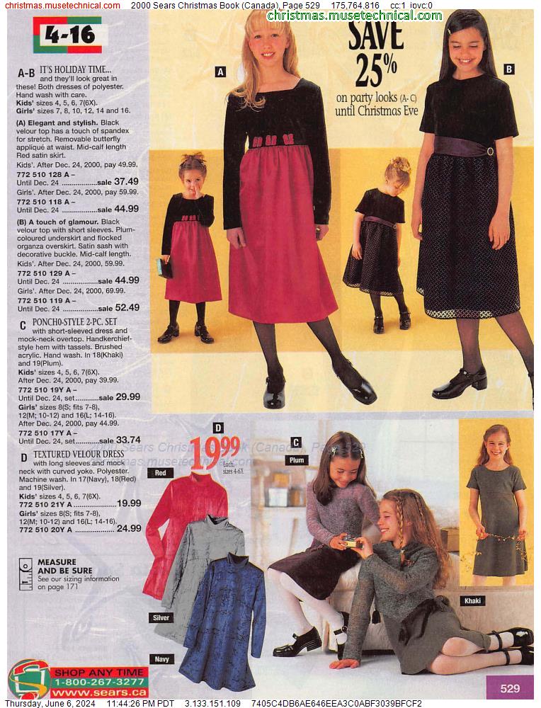 2000 Sears Christmas Book (Canada), Page 529