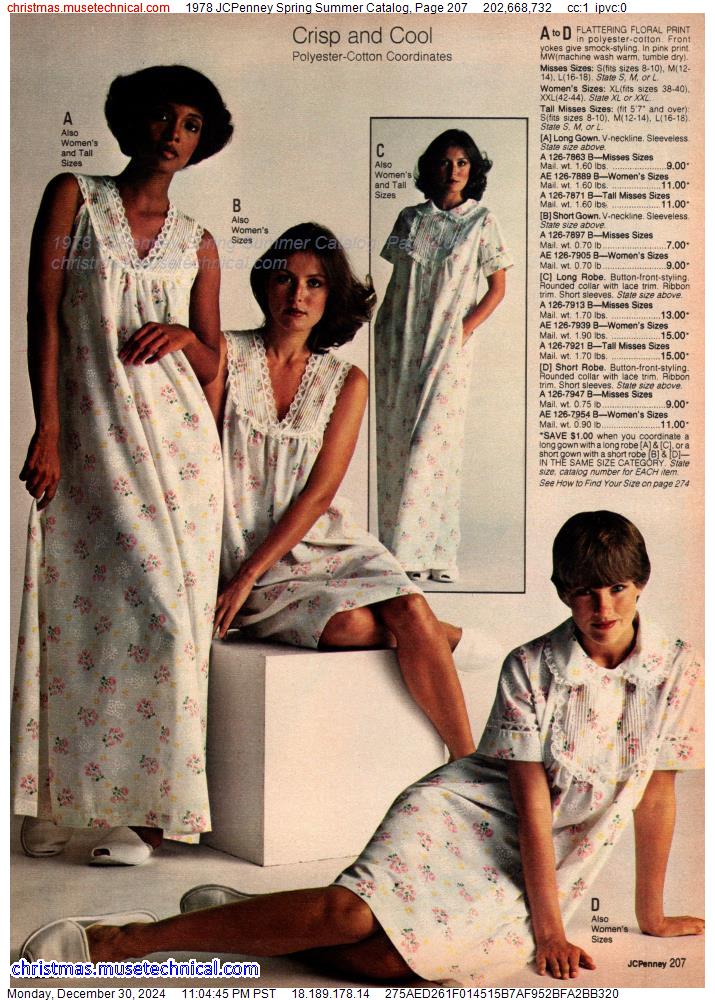 1978 JCPenney Spring Summer Catalog, Page 207