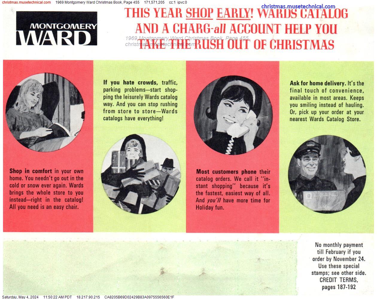 1969 Montgomery Ward Christmas Book, Page 455