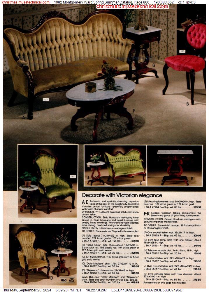 1982 Montgomery Ward Spring Summer Catalog, Page 860