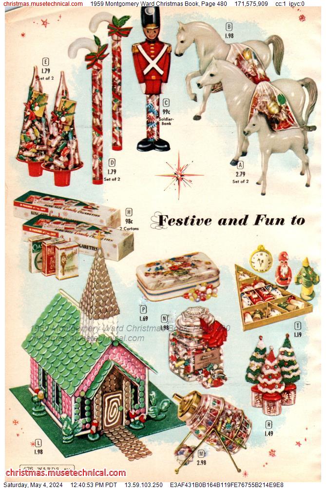 1959 Montgomery Ward Christmas Book, Page 480
