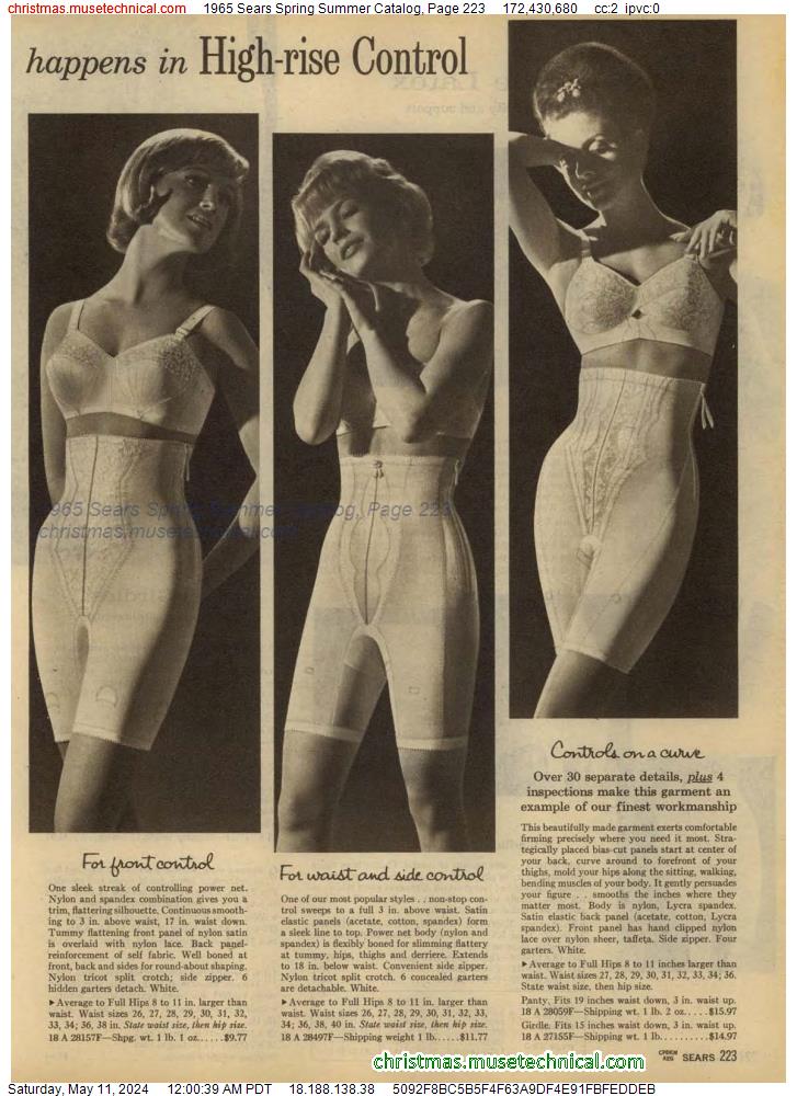 1965 Sears Spring Summer Catalog, Page 223
