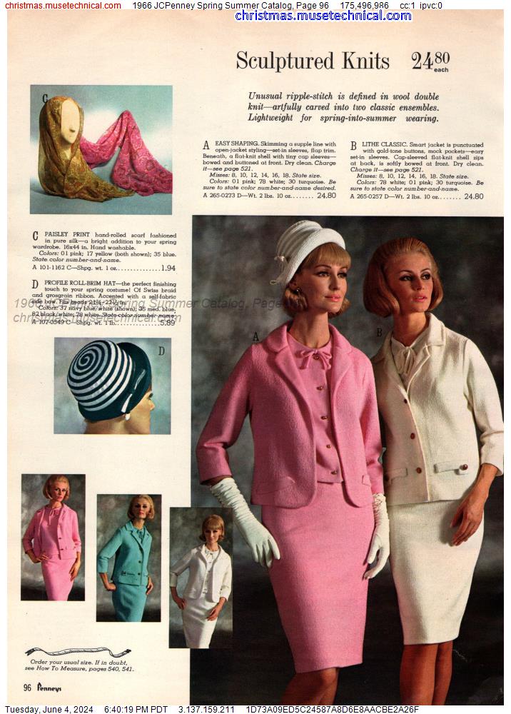 1966 JCPenney Spring Summer Catalog, Page 96