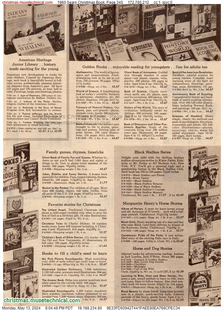 1960 Sears Christmas Book, Page 345