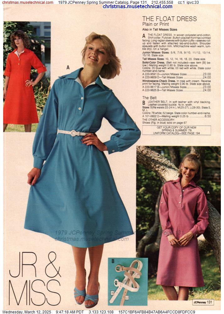 1979 JCPenney Spring Summer Catalog, Page 131