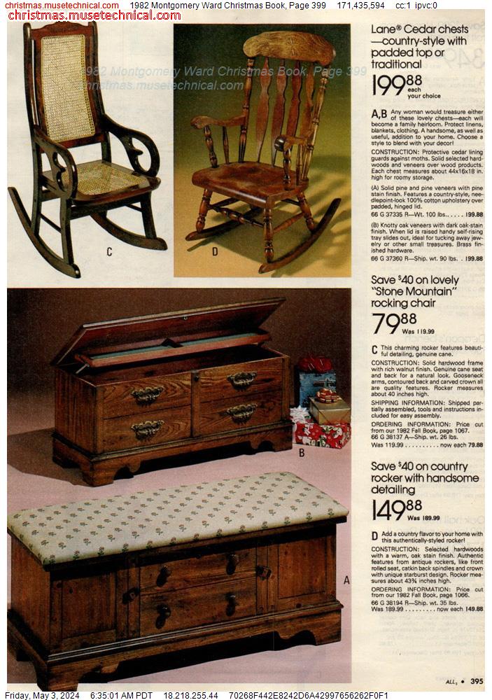 1982 Montgomery Ward Christmas Book, Page 399