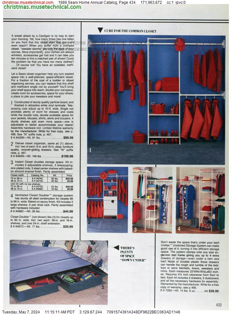 1989 Sears Home Annual Catalog, Page 434