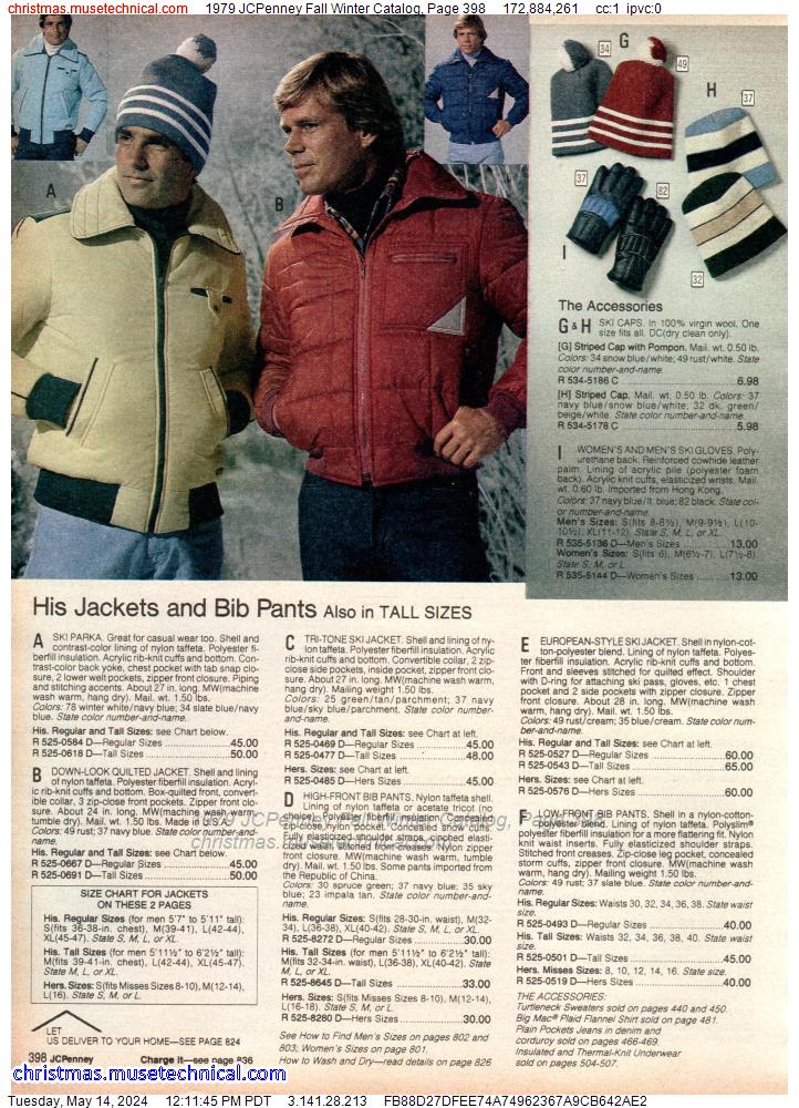 1979 JCPenney Fall Winter Catalog, Page 398