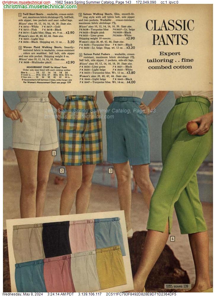 1962 Sears Spring Summer Catalog, Page 143