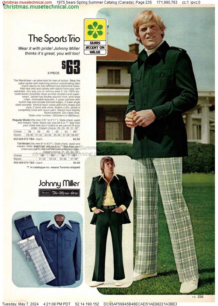 1975 Sears Spring Summer Catalog (Canada), Page 235