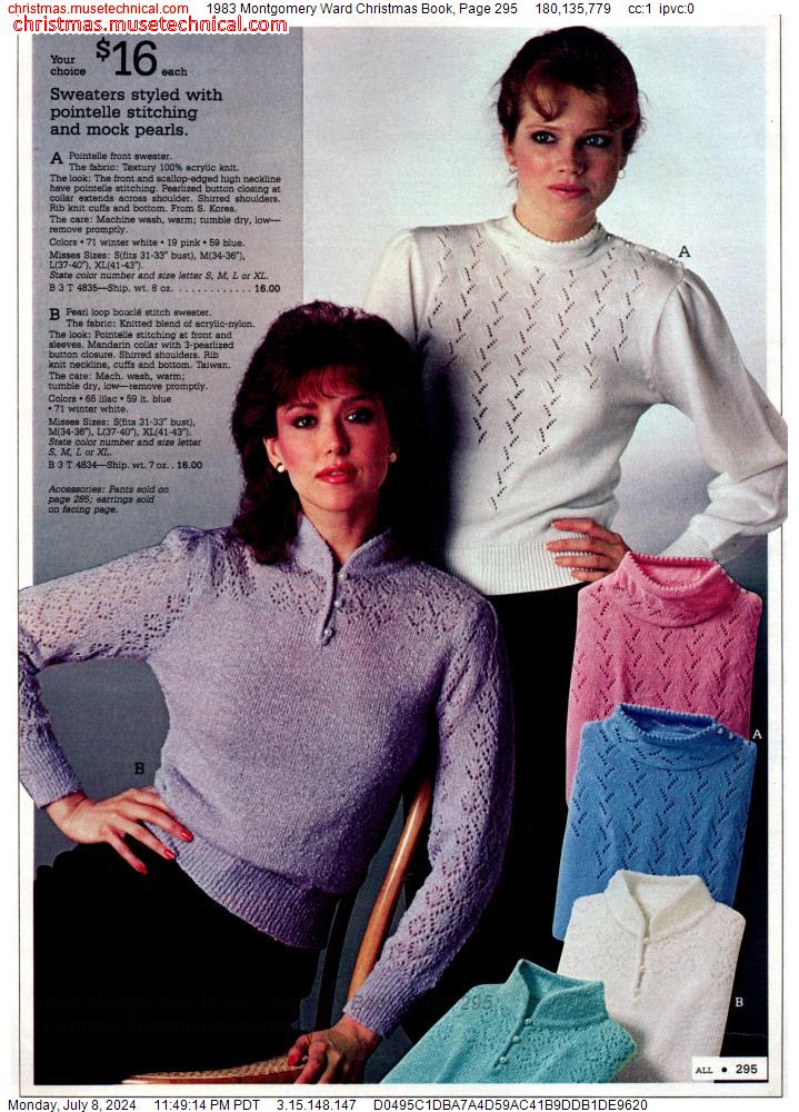 1983 Montgomery Ward Christmas Book, Page 295