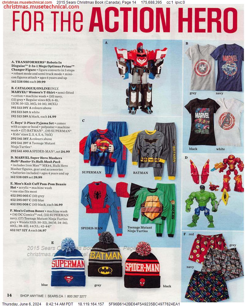 2015 Sears Christmas Book (Canada), Page 14