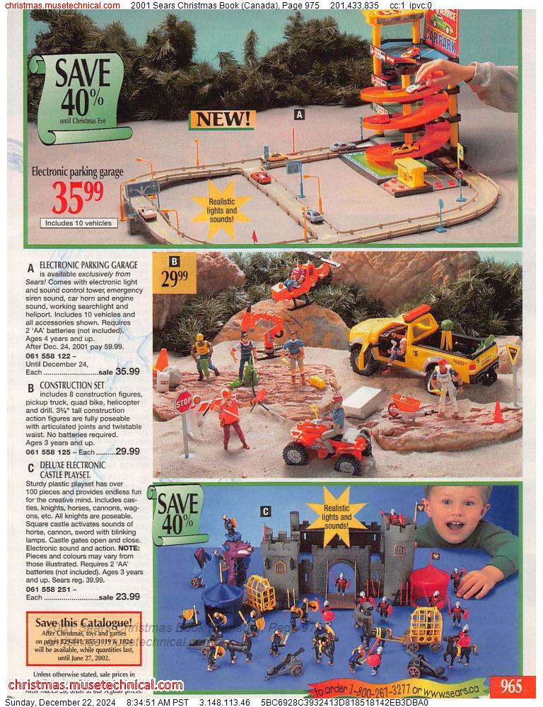 2001 Sears Christmas Book (Canada), Page 975