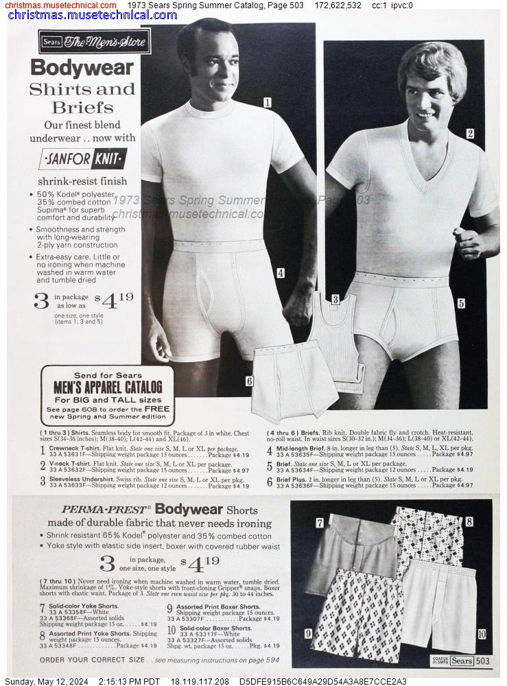 1973 Sears Spring Summer Catalog, Page 503