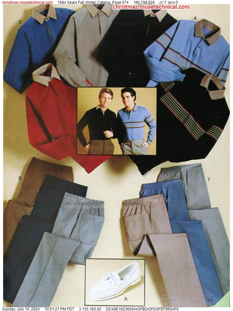 1984 Sears Fall Winter Catalog, Page 574