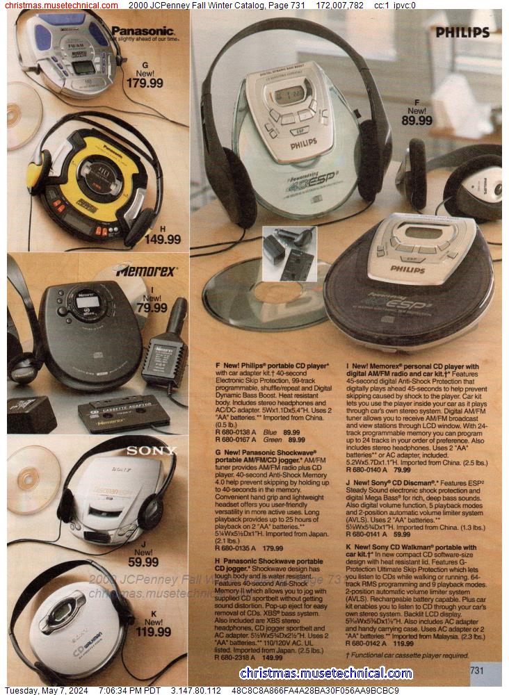 2000 JCPenney Fall Winter Catalog, Page 731
