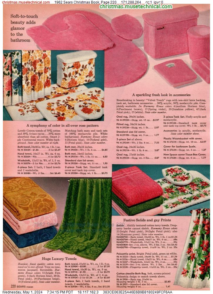 1962 Sears Christmas Book, Page 220