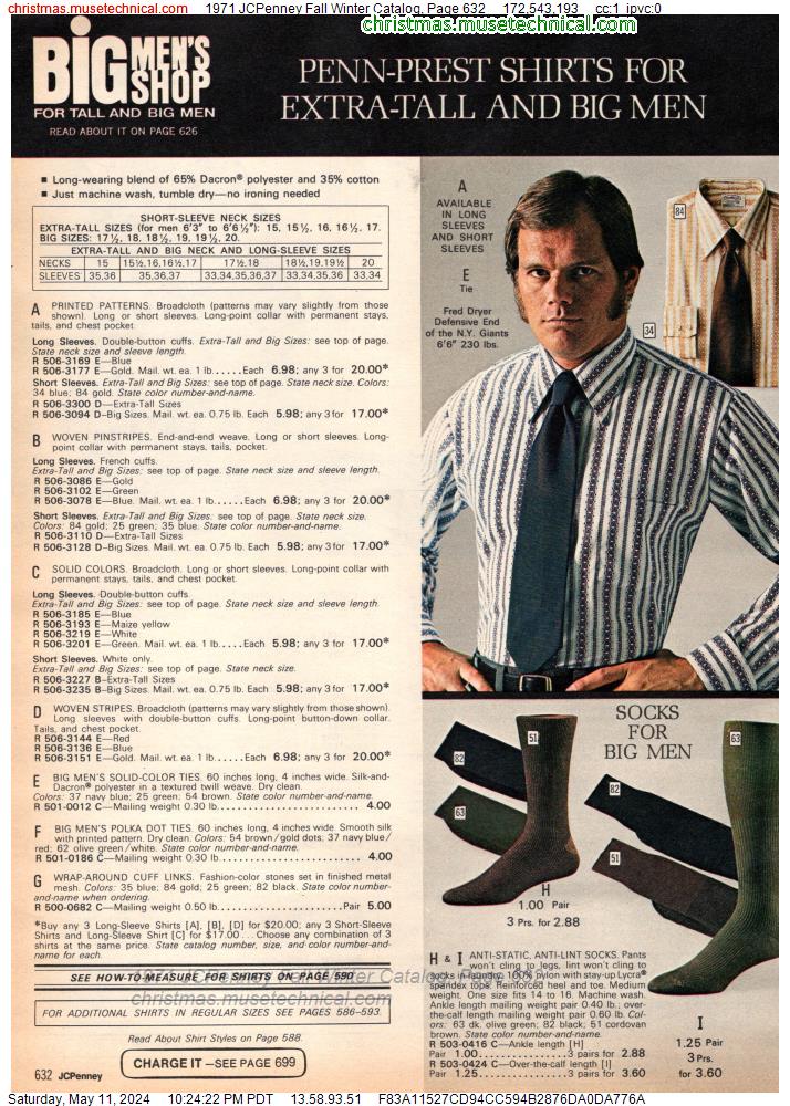 1971 JCPenney Fall Winter Catalog, Page 632