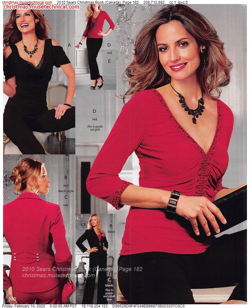 2010 Sears Christmas Book (Canada), Page 182