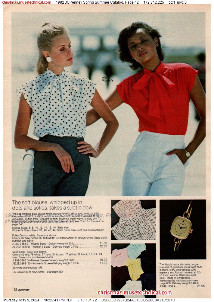 1982 JCPenney Spring Summer Catalog, Page 42