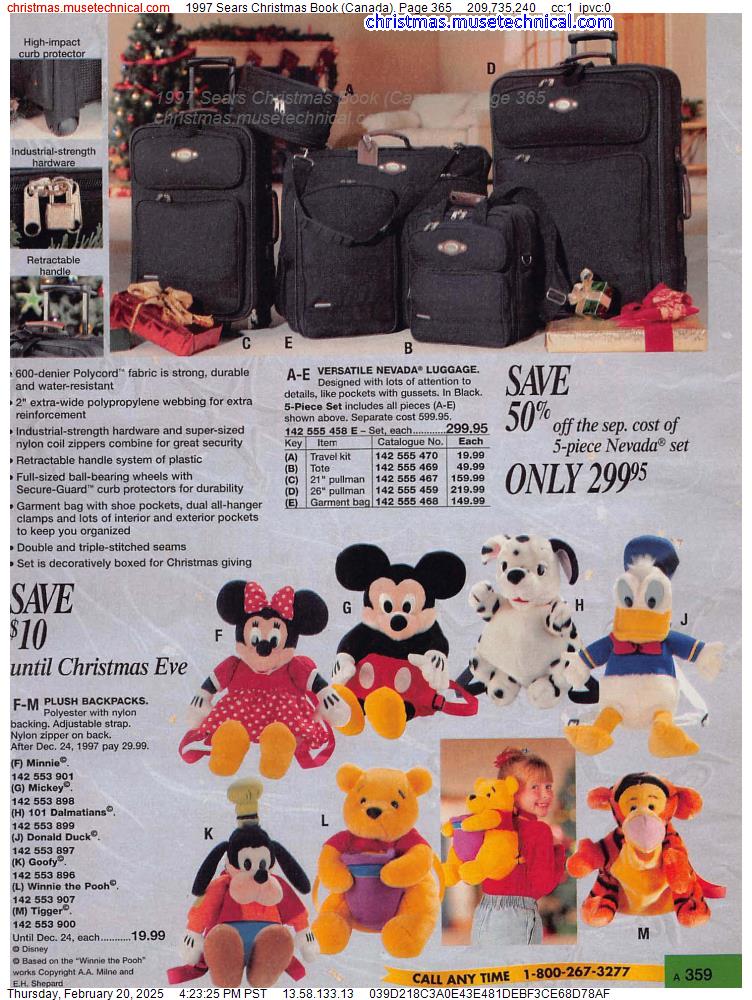 1997 Sears Christmas Book (Canada), Page 365