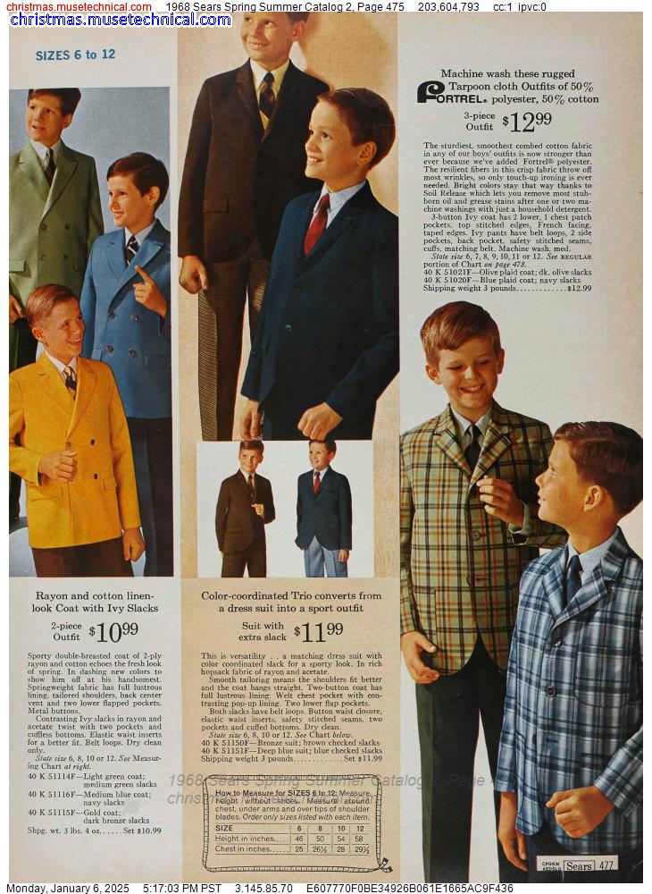 1968 Sears Spring Summer Catalog 2, Page 475