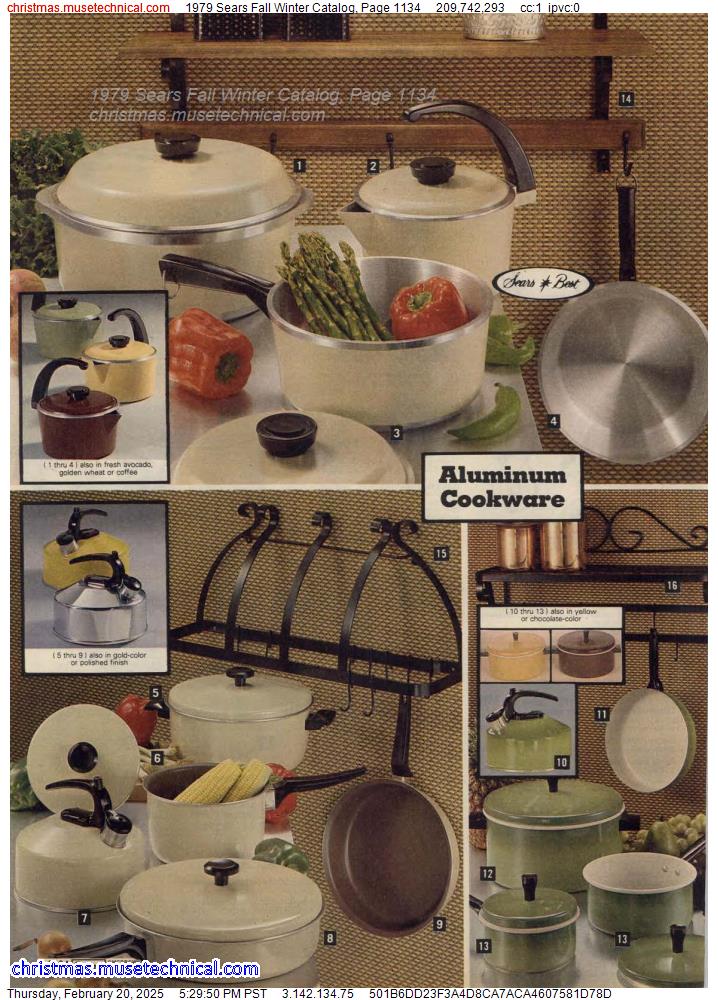 1979 Sears Fall Winter Catalog, Page 1134