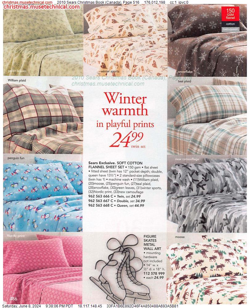 2010 Sears Christmas Book (Canada), Page 516