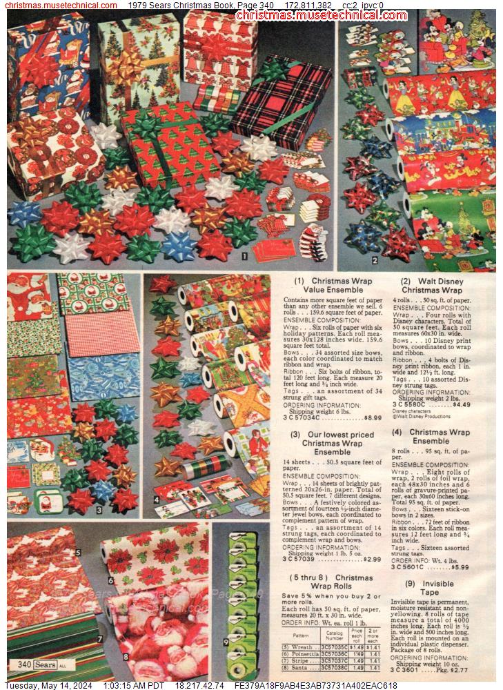 1979 Sears Christmas Book, Page 340