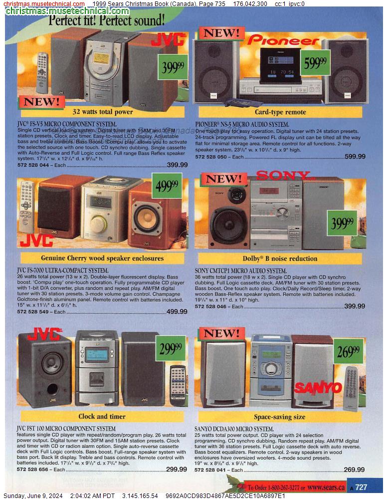 1999 Sears Christmas Book (Canada), Page 735