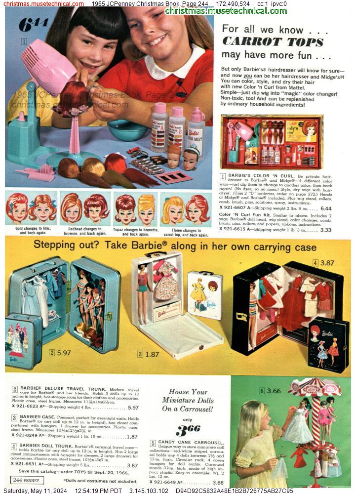 1965 JCPenney Christmas Book, Page 244