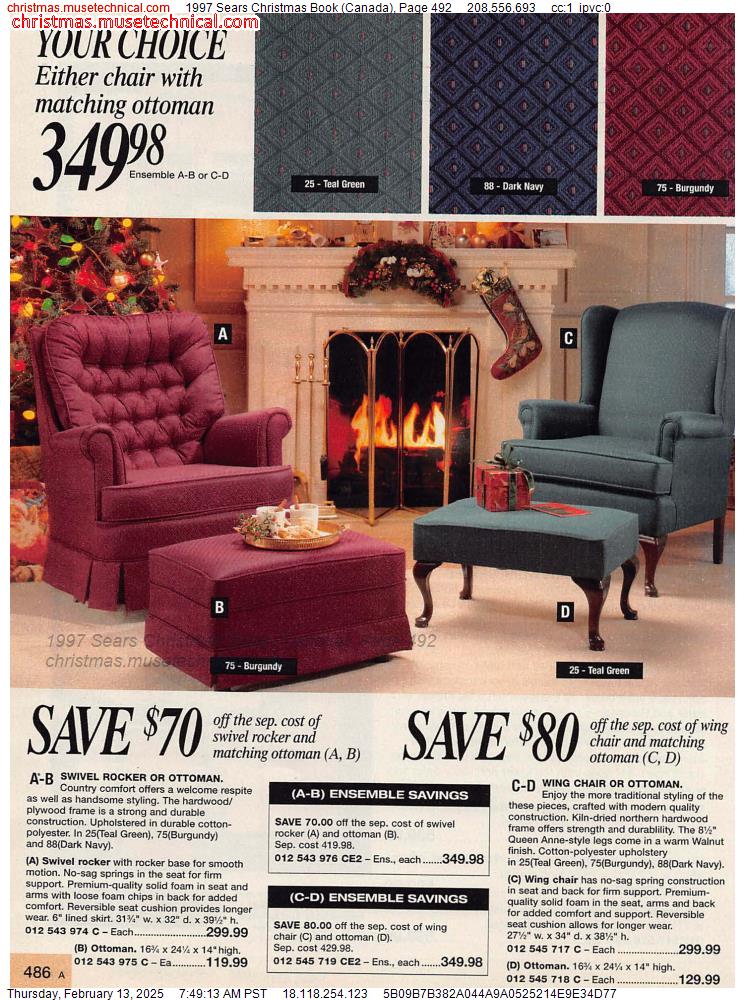 1997 Sears Christmas Book (Canada), Page 492