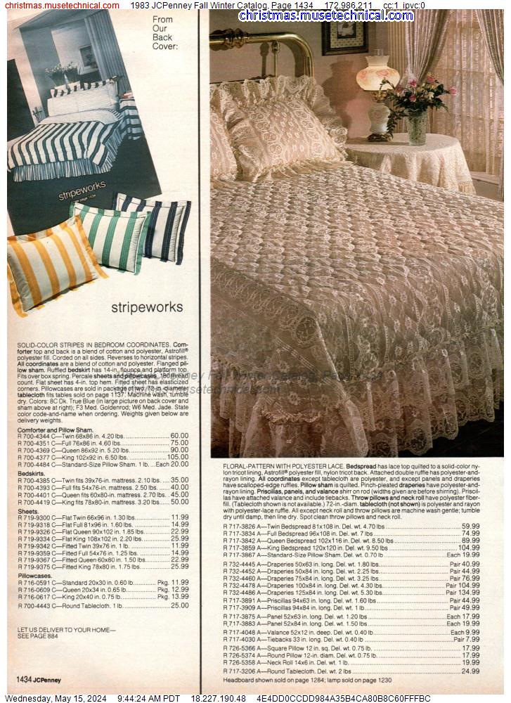 1983 JCPenney Fall Winter Catalog, Page 1434