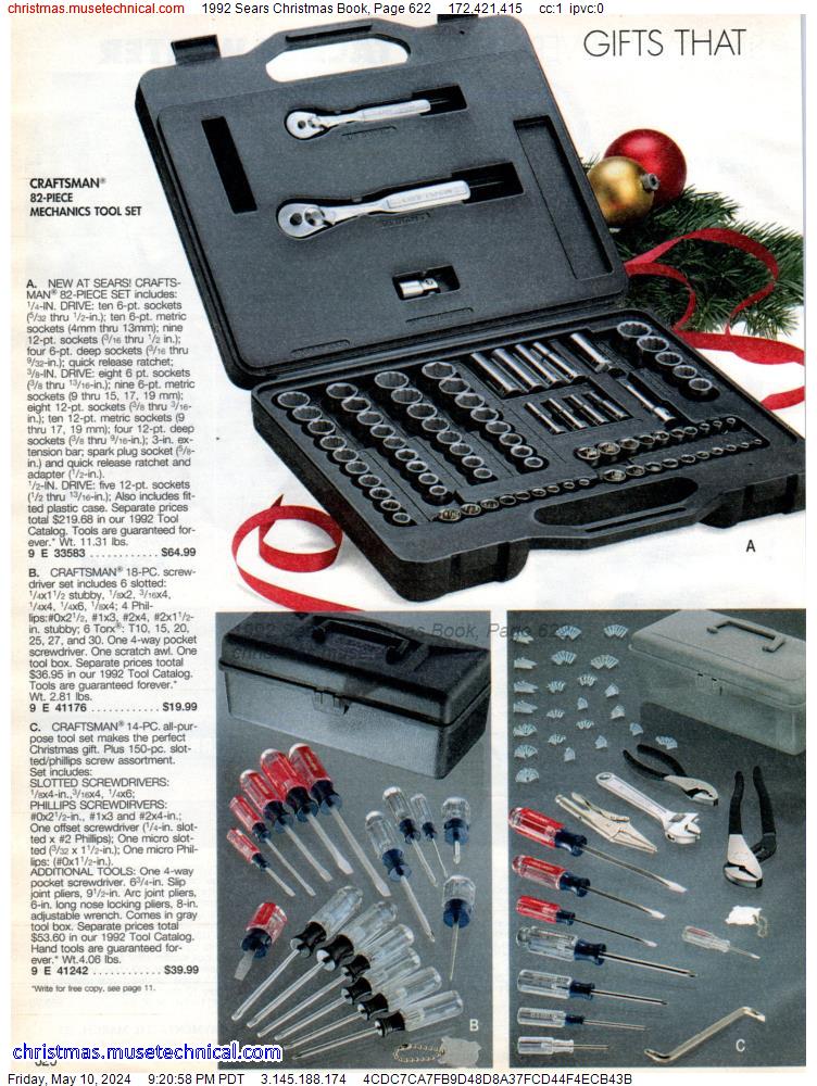 1992 Sears Christmas Book, Page 622