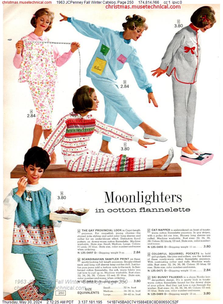 1963 JCPenney Fall Winter Catalog, Page 250