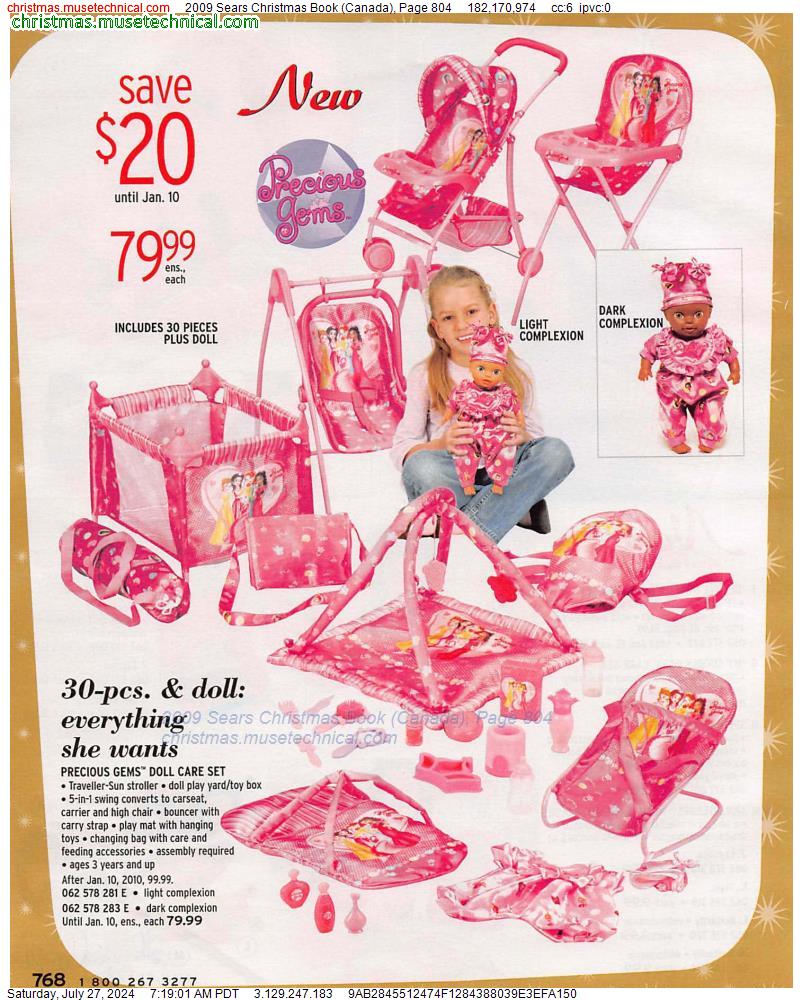 2009 Sears Christmas Book (Canada), Page 804