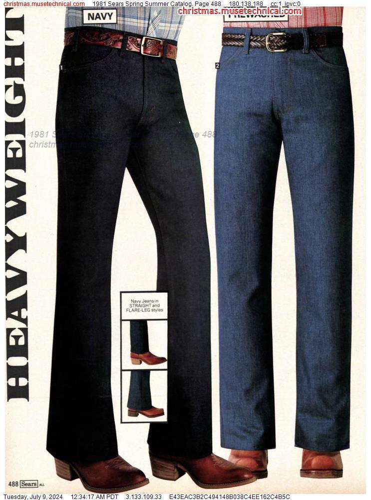 1981 Sears Spring Summer Catalog, Page 488